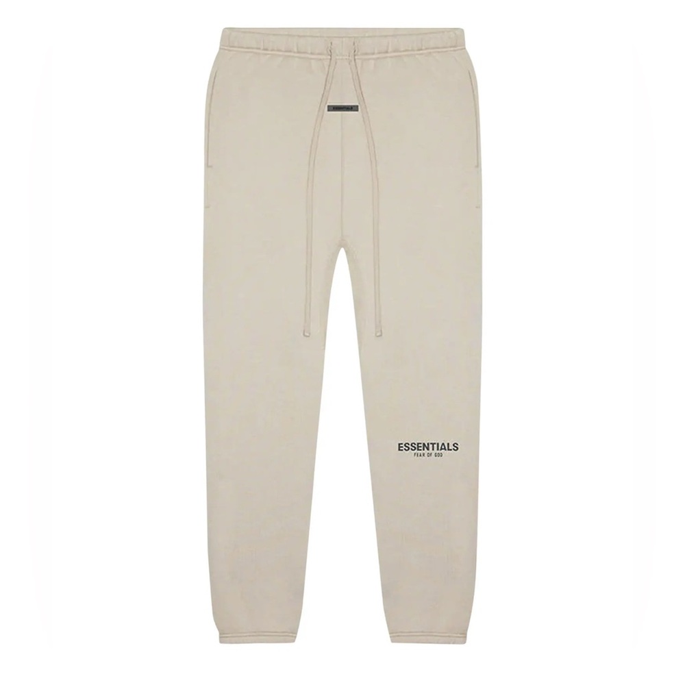 TAN FEAR OF GOD Essentials Sweats | Medium